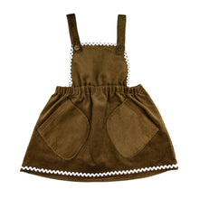 Load image into Gallery viewer, Gingerbread Corduroy Dress