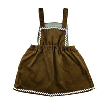 Load image into Gallery viewer, Gingerbread Corduroy Dress