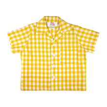 Load image into Gallery viewer, Yawn Shirt - Yellow Gingham