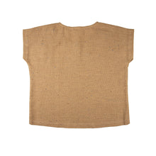 Load image into Gallery viewer, Desert Linen Henley - Mocha Confetti