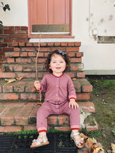 Load image into Gallery viewer, Bamboo Onesie Long Sleeve Pant
