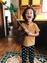 Load image into Gallery viewer, Black Polka Dot Cruiser Pant