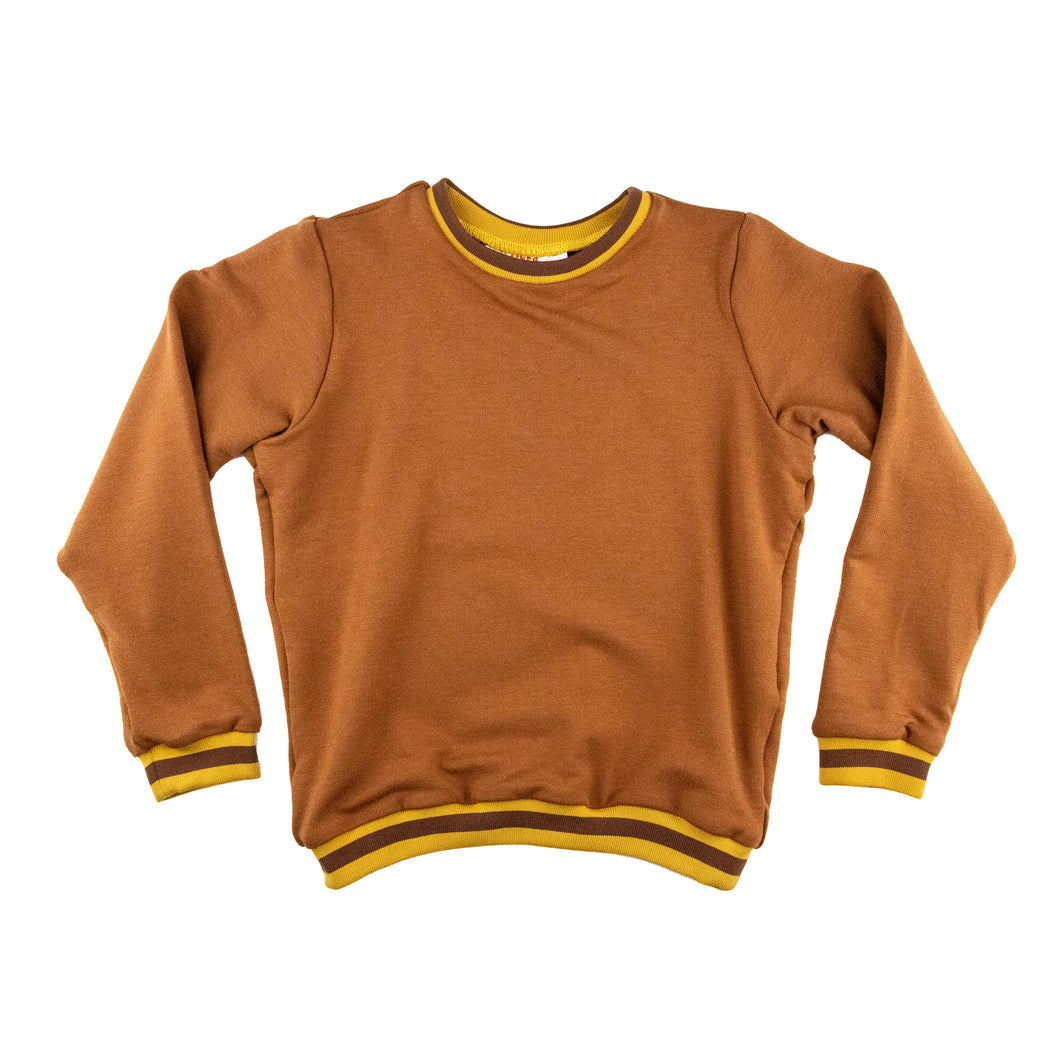 Bamboo Knit Sweater - Mocha