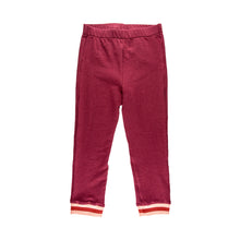 Load image into Gallery viewer, Bamboo Knit Leggings - Cranberry
