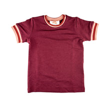 Load image into Gallery viewer, Bamboo Muscle Tee - Cranberry
