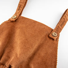 Load image into Gallery viewer, Corduroy Overall Dress - Mocha
