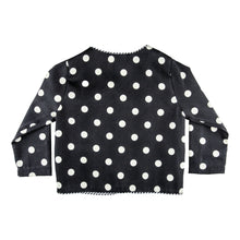 Load image into Gallery viewer, Black Polka Dot Blazer
