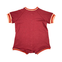 Load image into Gallery viewer, Bamboo Onesie Short Shorts - Cranberry
