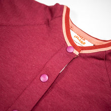Load image into Gallery viewer, Bamboo Onesie Short Shorts - Cranberry
