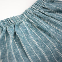 Load image into Gallery viewer, Weekend Shorts - Blue Stripe Hemp
