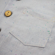 Load image into Gallery viewer, Lawn Shirt - Blue Confetti
