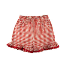 Load image into Gallery viewer, Butterfly Shorts - Red Gingham
