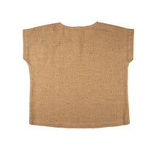 Load image into Gallery viewer, Desert Linen Henley - Mocha Confetti
