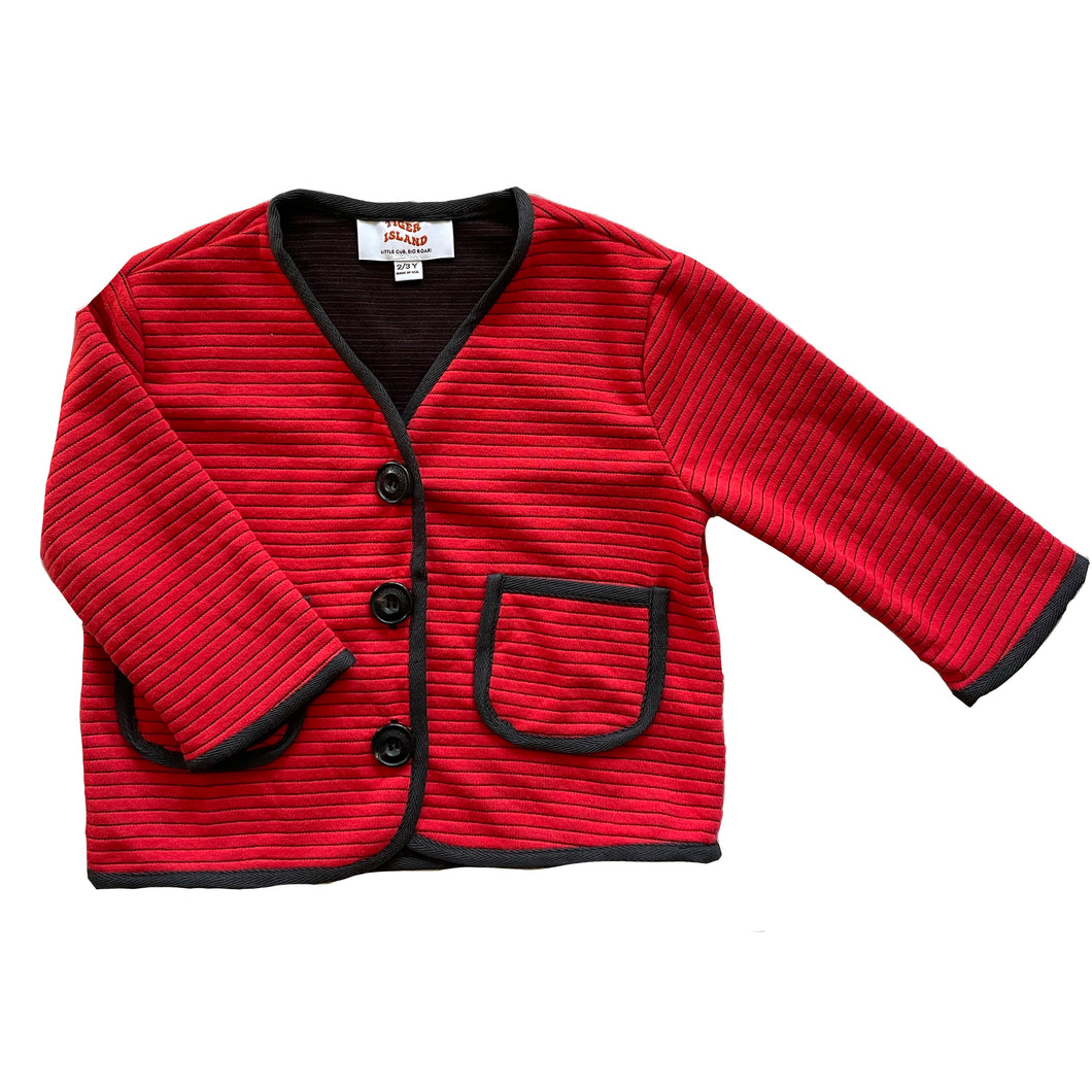 Piper Cardigan - Red